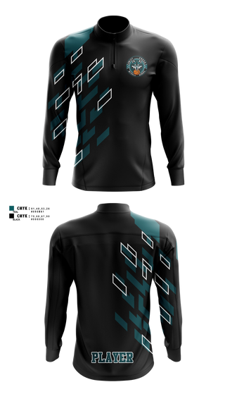 Quarter Zip Jacket, Swift Creek Middle School, Men's Basketball, Teamtime, Team time, sublimation, custom sports apparel, team uniforms, spirit wear, spiritwear, sports uniforms, custom shirts, team store, custom team store, fundraiser sports, apparel fundraiser