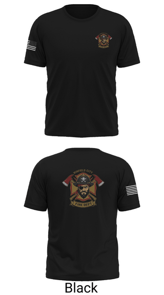 Short Sleeve Performance Shirt, Winfield, Fire Department, Teamtime, Team time, sublimation, custom sports apparel, team uniforms, spirit wear, spiritwear, sports uniforms, custom shirts, team store, custom team store, fundraiser sports, apparel fundraiser