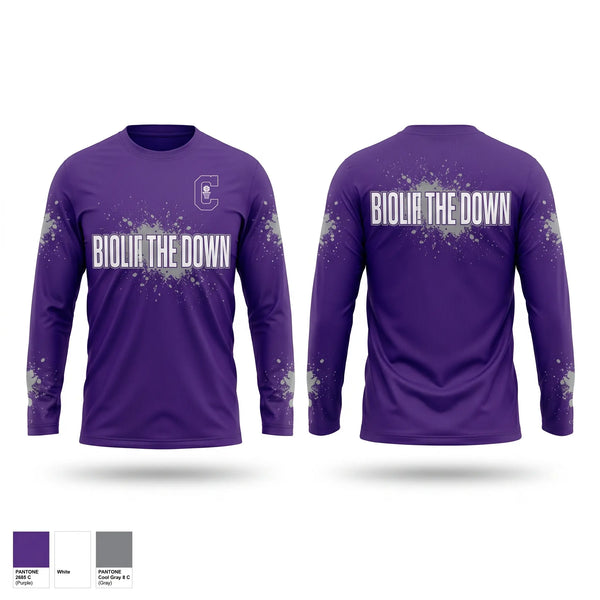 Long Sleeve Performance Shirt, Collinsville Middle School Basketball, Women's Basketball, Teamtime, Team time, sublimation, custom sports apparel, team uniforms, spirit wear, spiritwear, sports uniforms, custom shirts, team store, custom team store, fundraiser sports, apparel fundraiser