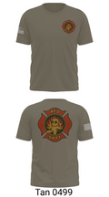 City of Lake Geneva Fire Department 76395935 Old School Cotton Feel Shirt - 70