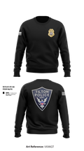 Tilton Police Department 94769957 Crew Neck Sweatshirt - 2