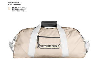 Duffle Bag, Southbay Squad, Cycling, Teamtime, Team time, sublimation, custom sports apparel, team uniforms, spirit wear, spiritwear, sports uniforms, custom shirts, team store, custom team store, fundraiser sports, apparel fundraiser