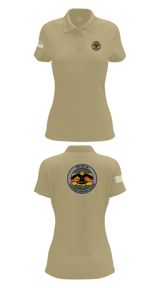 Womens Short Sleeve Performance Polo, MICO GSB 5TH GROUP EW PLATOON, , Teamtime, Team time, sublimation, custom sports apparel, team uniforms, spirit wear, spiritwear, sports uniforms, custom shirts, team store, custom team store, fundraiser sports, apparel fundraiser