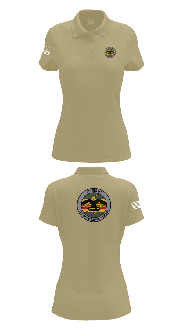 Womens Short Sleeve Performance Polo, MICO GSB 5TH GROUP EW PLATOON, , Teamtime, Team time, sublimation, custom sports apparel, team uniforms, spirit wear, spiritwear, sports uniforms, custom shirts, team store, custom team store, fundraiser sports, apparel fundraiser