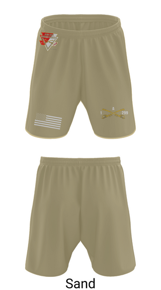 Athletic Shorts With Pockets, A Troop, 1st squadron-299th Calvary Regiment, , Teamtime, Team time, sublimation, custom sports apparel, team uniforms, spirit wear, spiritwear, sports uniforms, custom shirts, team store, custom team store, fundraiser sports, apparel fundraiser