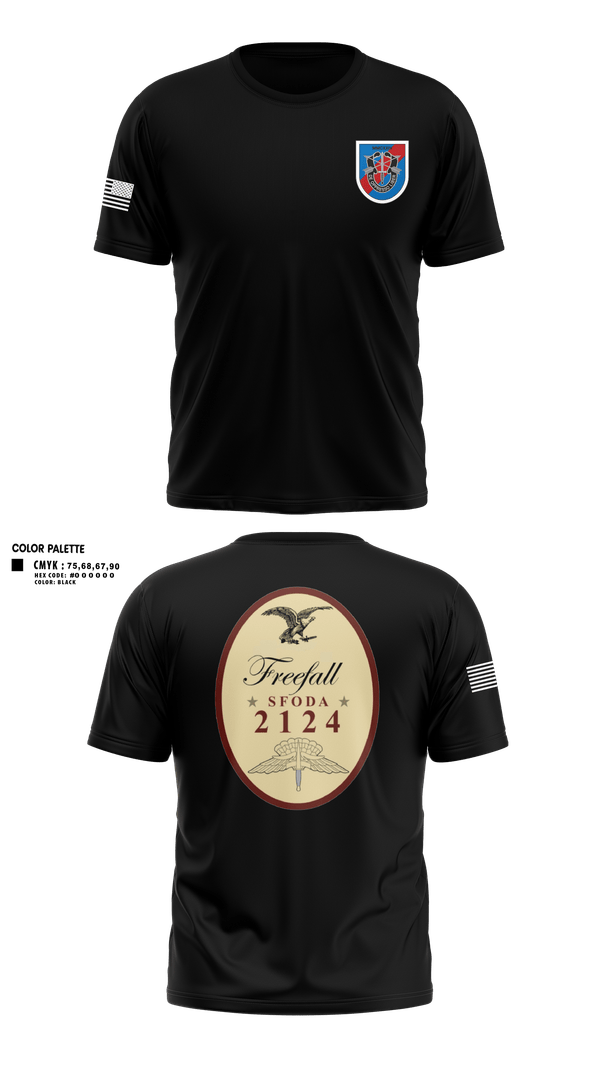 Old School Cotton Feel Shirt, ODA 2124, Army, Teamtime, Team time, sublimation, custom sports apparel, team uniforms, spirit wear, spiritwear, sports uniforms, custom shirts, team store, custom team store, fundraiser sports, apparel fundraiser