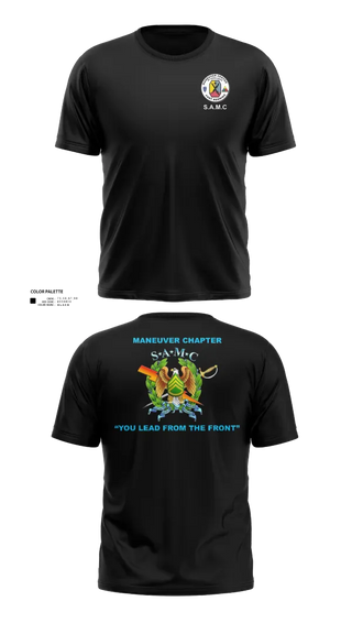 Old School Cotton Feel Shirt, MCoE Sergeant Audie Murphy Club (SMAC), Army, Teamtime, Team time, sublimation, custom sports apparel, team uniforms, spirit wear, spiritwear, sports uniforms, custom shirts, team store, custom team store, fundraiser sports, apparel fundraiser