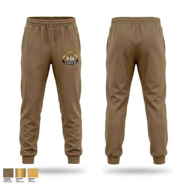 Sweatpants, B Co 3/278th CR, Army, Teamtime, Team time, sublimation, custom sports apparel, team uniforms, spirit wear, spiritwear, sports uniforms, custom shirts, team store, custom team store, fundraiser sports, apparel fundraiser