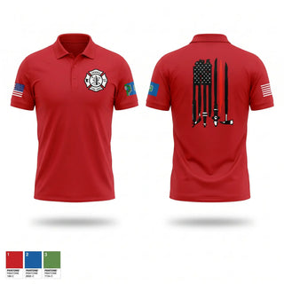Short Sleeve Performance Polo, Odessa Fire Department, Fire Department, Teamtime, Team time, sublimation, custom sports apparel, team uniforms, spirit wear, spiritwear, sports uniforms, custom shirts, team store, custom team store, fundraiser sports, apparel fundraiser