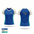 Open padel 65296451 Women's Short Sleeve V-neck Shirt - 1