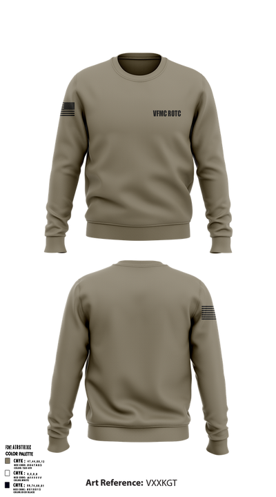VFMC ROTC 80881491 Crew Neck Sweatshirt - 1