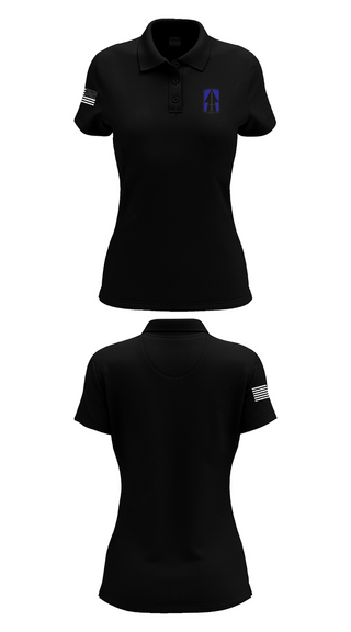 Womens Short Sleeve Performance Polo, 76th IBCT, , Teamtime, Team time, sublimation, custom sports apparel, team uniforms, spirit wear, spiritwear, sports uniforms, custom shirts, team store, custom team store, fundraiser sports, apparel fundraiser