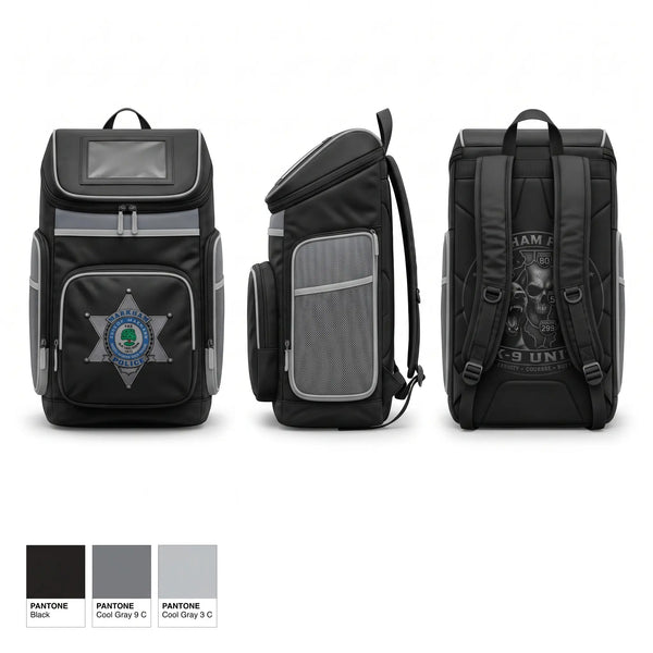 Gear Bag, Markham Police K-9 Unit, Police, Teamtime, Team time, sublimation, custom sports apparel, team uniforms, spirit wear, spiritwear, sports uniforms, custom shirts, team store, custom team store, fundraiser sports, apparel fundraiser