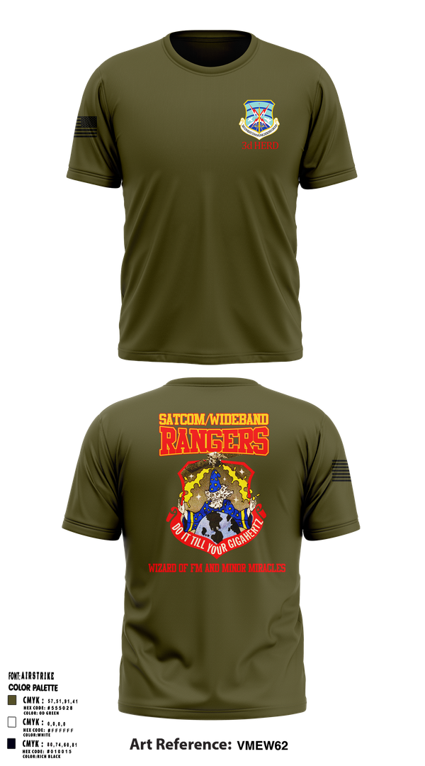 Old School Cotton Feel Shirt, 3d Combat Communications Group, , Teamtime, Team time, sublimation, custom sports apparel, team uniforms, spirit wear, spiritwear, sports uniforms, custom shirts, team store, custom team store, fundraiser sports, apparel fundraiser