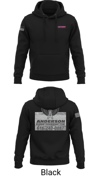 Hoodie, Anderson Floor Covering, , Teamtime, Team time, sublimation, custom sports apparel, team uniforms, spirit wear, spiritwear, sports uniforms, custom shirts, team store, custom team store, fundraiser sports, apparel fundraiser