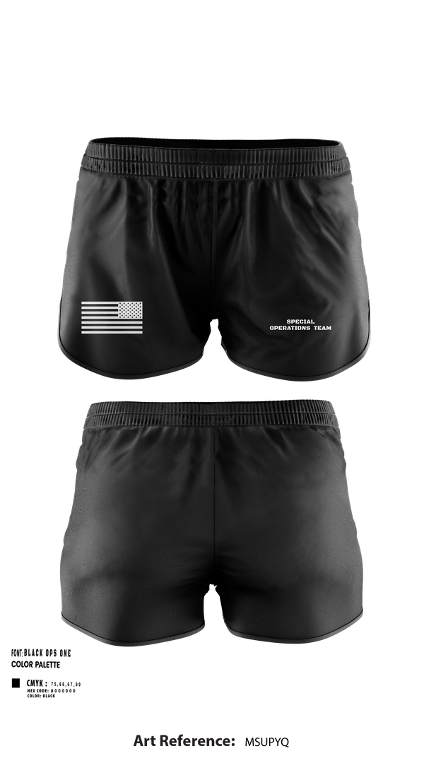 Ranger Panties, Special Operations Team, , Teamtime, Team time, sublimation, custom sports apparel, team uniforms, spirit wear, spiritwear, sports uniforms, custom shirts, team store, custom team store, fundraiser sports, apparel fundraiser