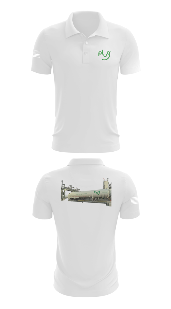 Short Sleeve Performance Polo, Plug Green Hydrogen, , Teamtime, Team time, sublimation, custom sports apparel, team uniforms, spirit wear, spiritwear, sports uniforms, custom shirts, team store, custom team store, fundraiser sports, apparel fundraiser