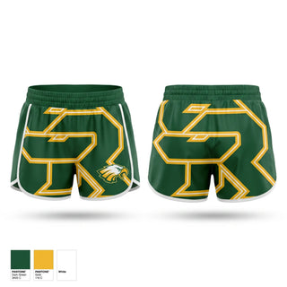 Womens Shorts, Eagles, Cheer, Teamtime, Team time, sublimation, custom sports apparel, team uniforms, spirit wear, spiritwear, sports uniforms, custom shirts, team store, custom team store, fundraiser sports, apparel fundraiser
