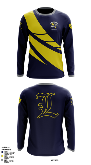 Long Sleeve Performance Shirt, Lockland Football, , Teamtime, Team time, sublimation, custom sports apparel, team uniforms, spirit wear, spiritwear, sports uniforms, custom shirts, team store, custom team store, fundraiser sports, apparel fundraiser
