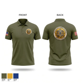 Short Sleeve Performance Polo, Cook County Sheriff Police Training Academy, Police, Teamtime, Team time, sublimation, custom sports apparel, team uniforms, spirit wear, spiritwear, sports uniforms, custom shirts, team store, custom team store, fundraiser sports, apparel fundraiser