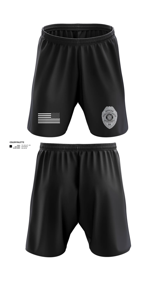 Athletic Shorts With Pockets, DeKalb County Juvenile CourtDeKalb County Juvenile Court, Police, Teamtime, Team time, sublimation, custom sports apparel, team uniforms, spirit wear, spiritwear, sports uniforms, custom shirts, team store, custom team store, fundraiser sports, apparel fundraiser