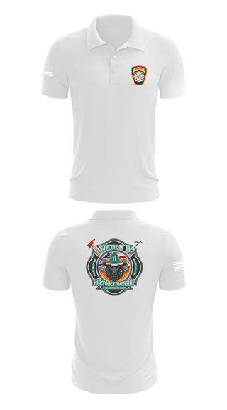 Short Sleeve Performance Polo, Horton Township, Fire Department, Teamtime, Team time, sublimation, custom sports apparel, team uniforms, spirit wear, spiritwear, sports uniforms, custom shirts, team store, custom team store, fundraiser sports, apparel fundraiser