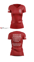 SOUTHEND FIRE DEPARTMENT Women's Short Sleeve V-neck Shirt - 6