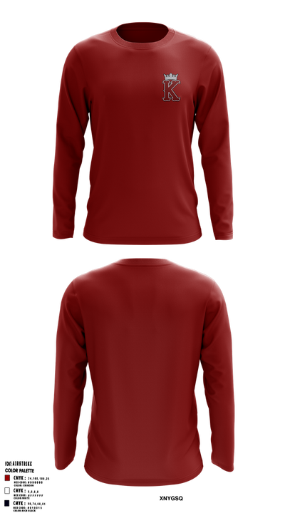 Kings Regiment Marching Band 35916061 Long Sleeve Performance Shirt 1