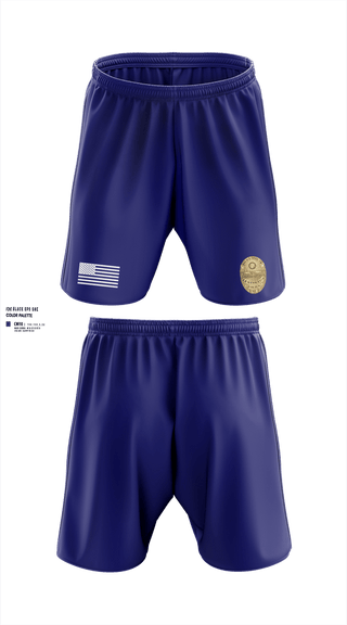 Athletic Shorts With Pockets, Lexington Police Department, Police, Teamtime, Team time, sublimation, custom sports apparel, team uniforms, spirit wear, spiritwear, sports uniforms, custom shirts, team store, custom team store, fundraiser sports, apparel fundraiser
