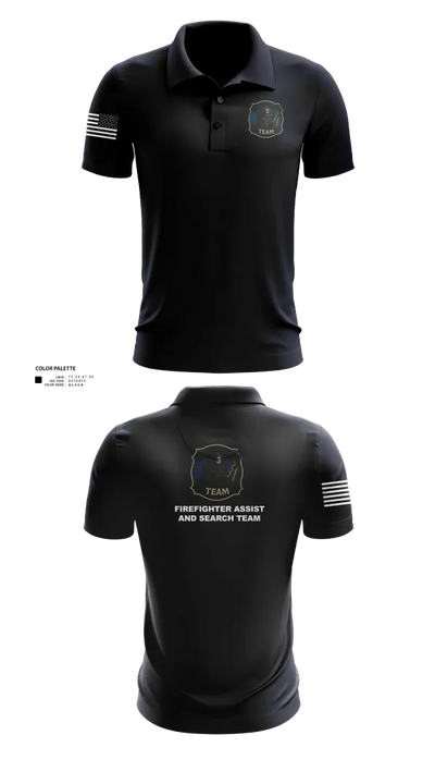 District 3 Fast 34907938 Short Sleeve Performance Polo - 1