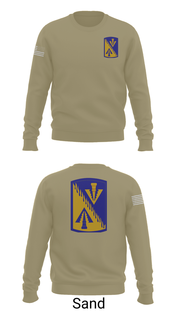 Crew Neck Sweatshirt, 128th Aviation Brigade, Army, Teamtime, Team time, sublimation, custom sports apparel, team uniforms, spirit wear, spiritwear, sports uniforms, custom shirts, team store, custom team store, fundraiser sports, apparel fundraiser