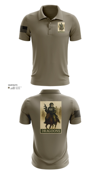 Short Sleeve Performance Polo, ATC LEA, Army, Teamtime, Team time, sublimation, custom sports apparel, team uniforms, spirit wear, spiritwear, sports uniforms, custom shirts, team store, custom team store, fundraiser sports, apparel fundraiser