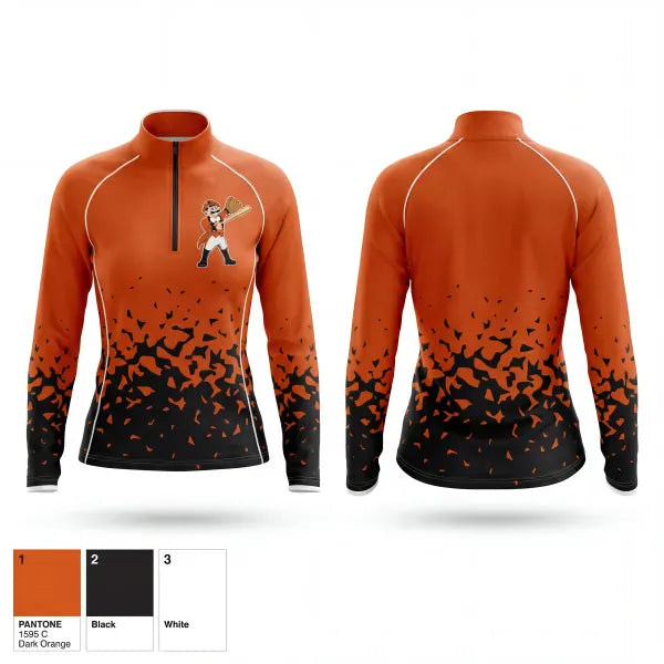 Quarter Zip Jacket, Bridgeport Barnums, Baseball, Teamtime, Team time, sublimation, custom sports apparel, team uniforms, spirit wear, spiritwear, sports uniforms, custom shirts, team store, custom team store, fundraiser sports, apparel fundraiser