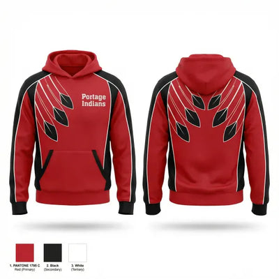 Portage Indians 77552010 Hoodie - 1