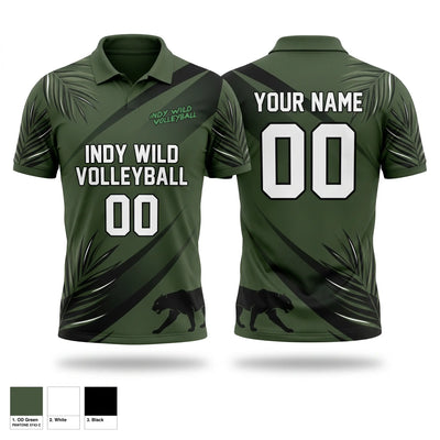 Indy Wild Short Sleeve Performance Polo - 1
