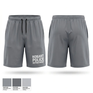 Athletic Shorts With Pockets, Hobart Police Department, Police, Teamtime, Team time, sublimation, custom sports apparel, team uniforms, spirit wear, spiritwear, sports uniforms, custom shirts, team store, custom team store, fundraiser sports, apparel fundraiser