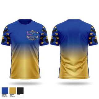 Soft Poly Tee Cotton Like Feel, Gems and gents, Cheer, Teamtime, Team time, sublimation, custom sports apparel, team uniforms, spirit wear, spiritwear, sports uniforms, custom shirts, team store, custom team store, fundraiser sports, apparel fundraiser