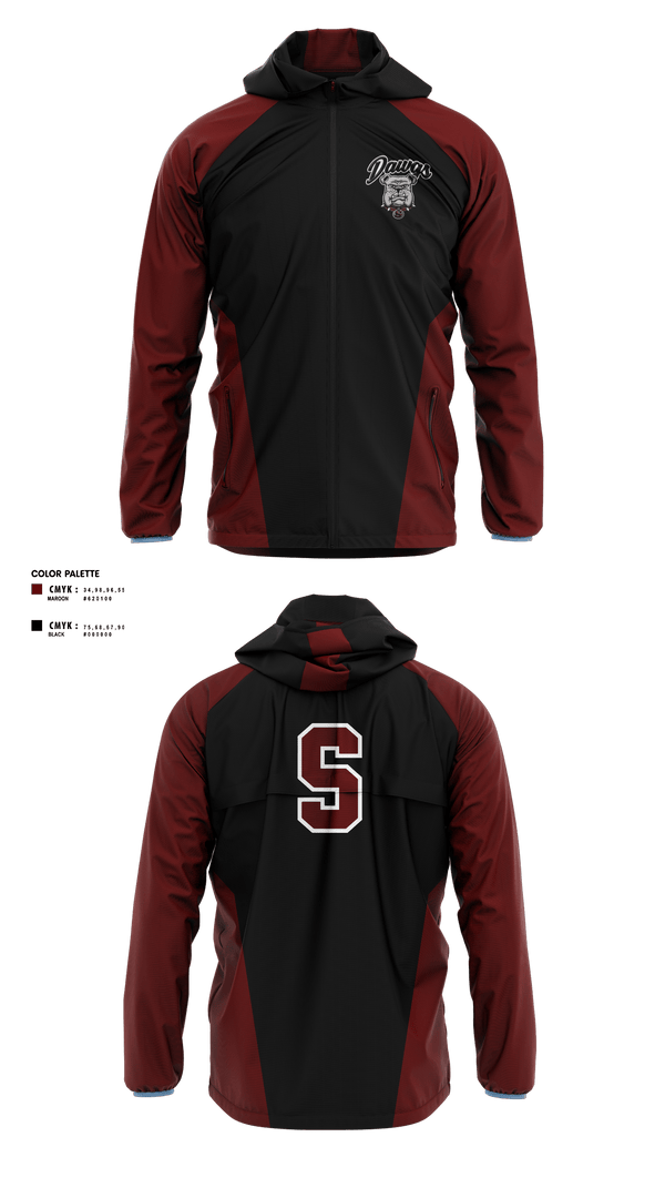 Windbreaker, Sobrato HS Bulldogs, , Teamtime, Team time, sublimation, custom sports apparel, team uniforms, spirit wear, spiritwear, sports uniforms, custom shirts, team store, custom team store, fundraiser sports, apparel fundraiser
