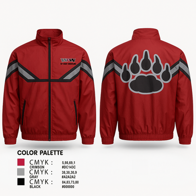 WF WEST WRESTLING 59688358 Windbreaker - 1