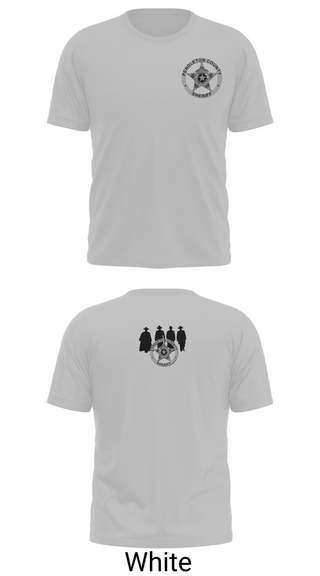Old School Cotton Feel Shirt, PENDLETON COUNTY SHERIFF'S DEPARTMENT, Police, Teamtime, Team time, sublimation, custom sports apparel, team uniforms, spirit wear, spiritwear, sports uniforms, custom shirts, team store, custom team store, fundraiser sports, apparel fundraiser