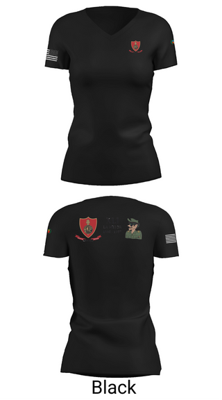 Womens Short Sleeve Vneck Shirt, CMLP41, Army, Teamtime, Team time, sublimation, custom sports apparel, team uniforms, spirit wear, spiritwear, sports uniforms, custom shirts, team store, custom team store, fundraiser sports, apparel fundraiser
