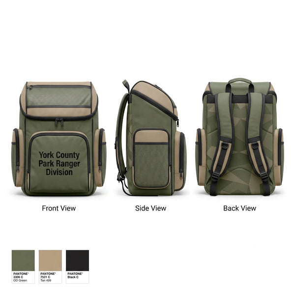 Gear Bag, York County Park Ranger Division, Police, Teamtime, Team time, sublimation, custom sports apparel, team uniforms, spirit wear, spiritwear, sports uniforms, custom shirts, team store, custom team store, fundraiser sports, apparel fundraiser