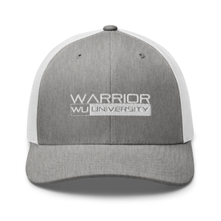 Warrior University Retro Trucker Hat | Yupoong 6606