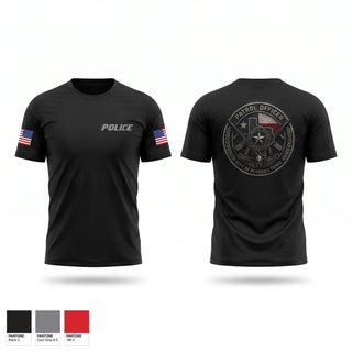 Short Sleeve Performance Shirt, Pearsall PD, Police, Teamtime, Team time, sublimation, custom sports apparel, team uniforms, spirit wear, spiritwear, sports uniforms, custom shirts, team store, custom team store, fundraiser sports, apparel fundraiser
