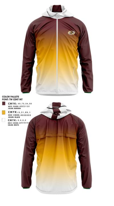 South Windsor High School Ice Hockey 38688065 Windbreaker - 1