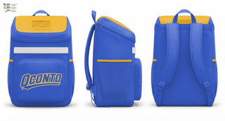Gear Bag, Oconto Baseball, Baseball, Teamtime, Team time, sublimation, custom sports apparel, team uniforms, spirit wear, spiritwear, sports uniforms, custom shirts, team store, custom team store, fundraiser sports, apparel fundraiser