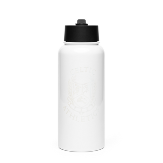 Celtic Athletics 57383448 Stainless Steel Water Bottle with a Straw Lid