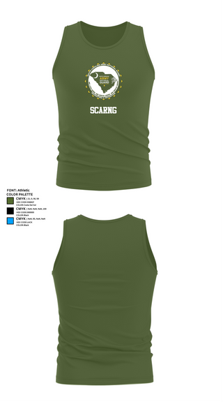 Tank Top, Scarng, National Guard, Teamtime, Team time, sublimation, custom sports apparel, team uniforms, spirit wear, spiritwear, sports uniforms, custom shirts, team store, custom team store, fundraiser sports, apparel fundraiser