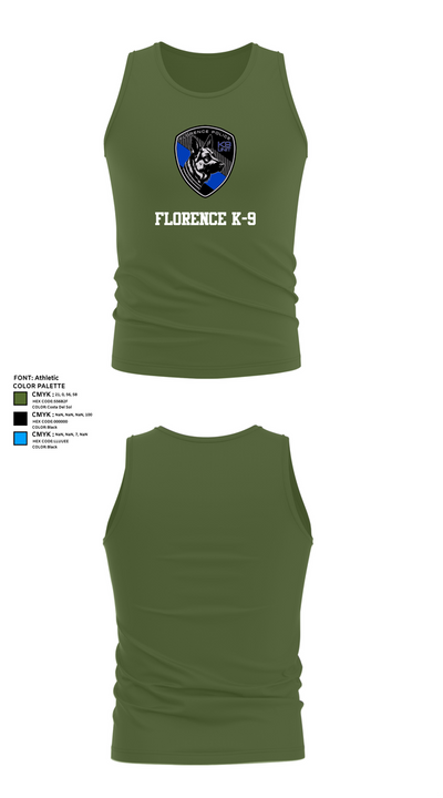Florence K-9 42822688 Tank Top - 56