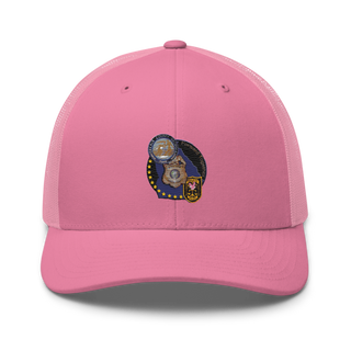 Police Department Academy 4041220 Retro Trucker Hat | Yupoong 6606